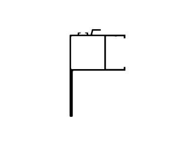 Parante central reforzado
